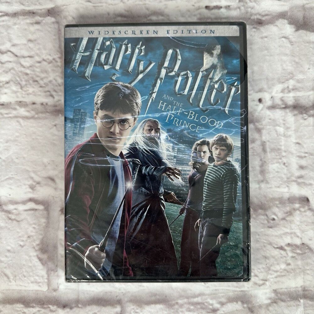 Harry Potter And The Half Blood Prince DVD Video Movie Digital Brand New Sealed